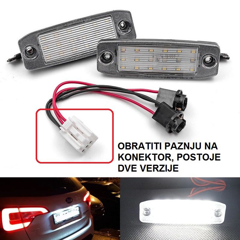 LED SIJALICE ZA OSVETLJENJE TABLICE - KIA 032108 Beograd Zemun